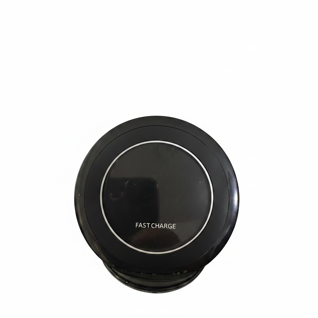 Wireless Fast Charger Stand - clean white background