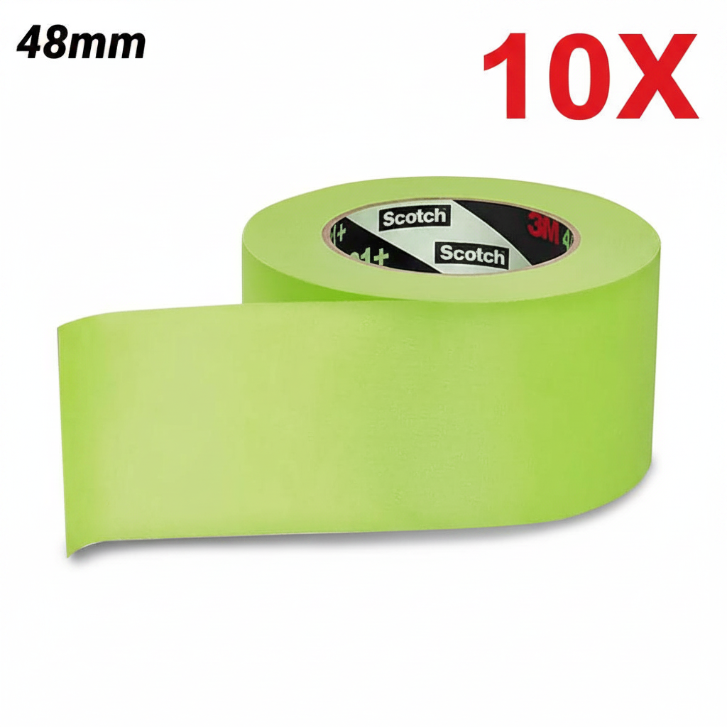 Green Painters Masking Tape 48mm x 50m - Pack of 10