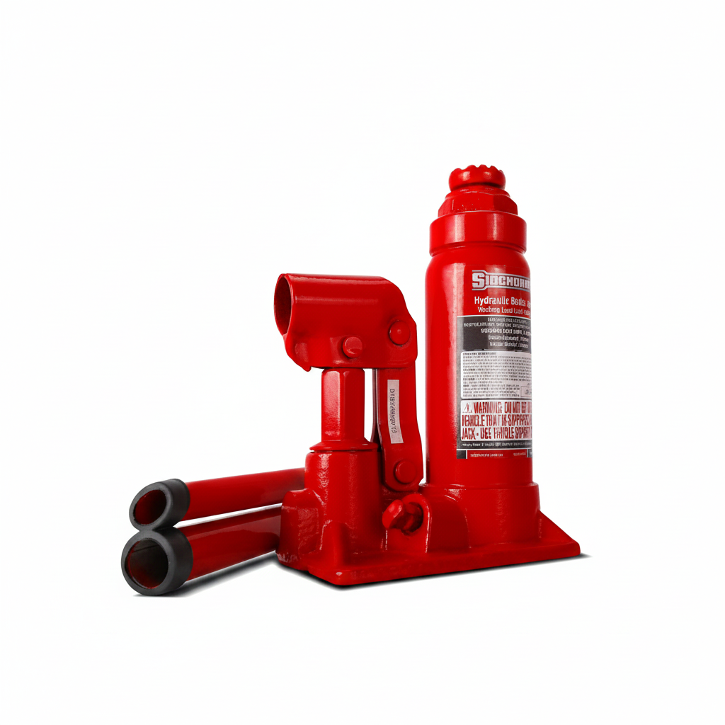 Sidchrome SCMT82002 1850kg Hydraulic Bottle Jack red