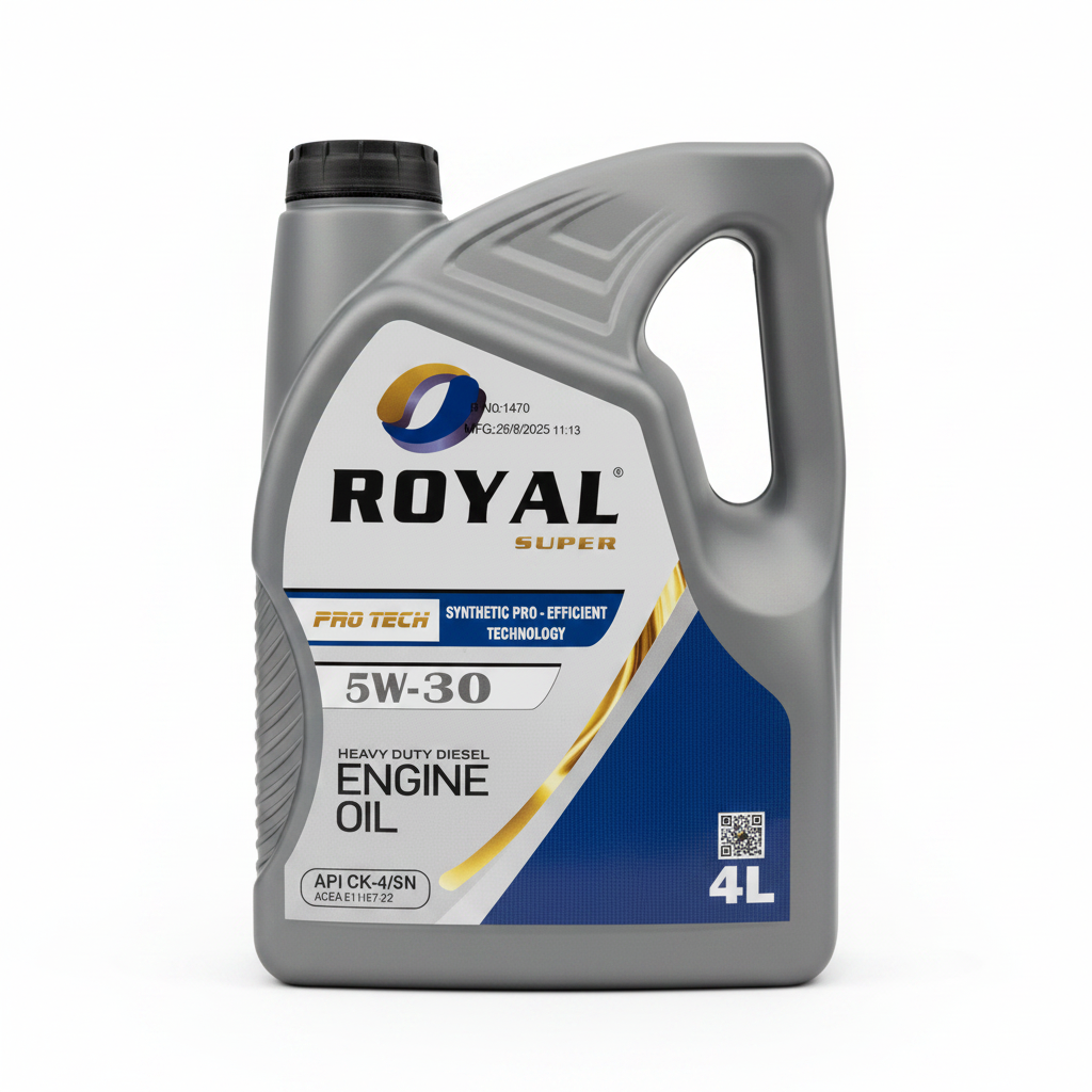 Royal Super Pro Tech 5W-30 Heavy Duty Diesel Engine Oil 4L